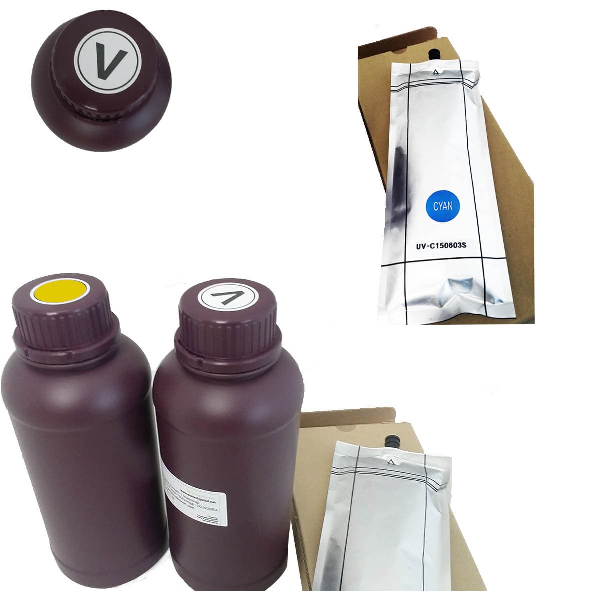 Distal printing ink Led UV textile ecosolvent DTP